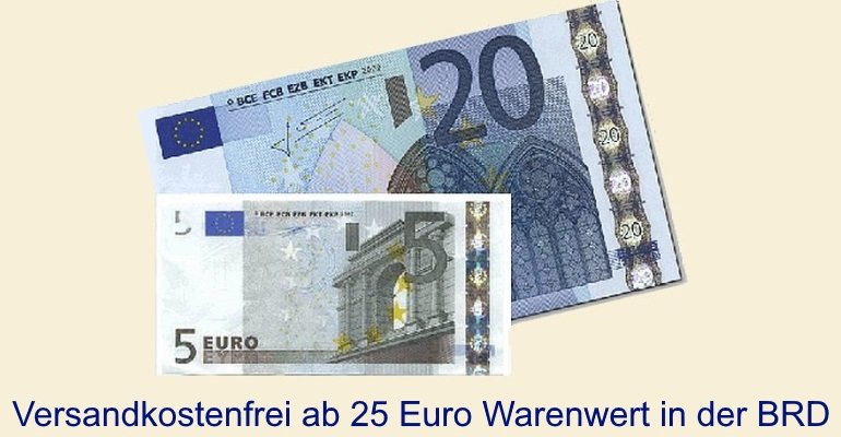 Versandkostenfrei ab 25 Euro Warenwert*